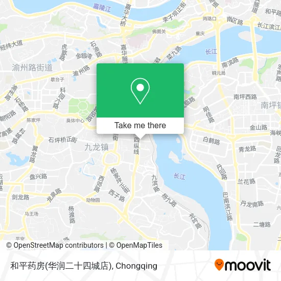 和平药房(华润二十四城店) map