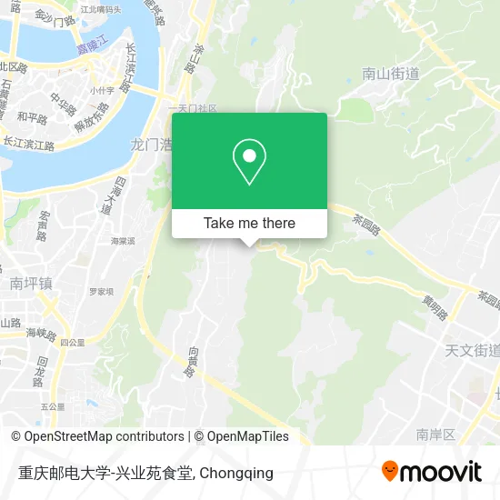 重庆邮电大学-兴业苑食堂 map