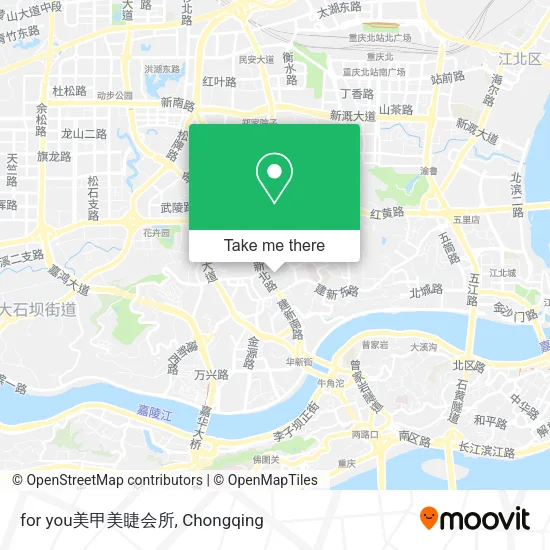 for you美甲美睫会所 map