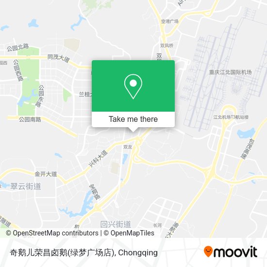 奇鹅儿荣昌卤鹅(绿梦广场店) map