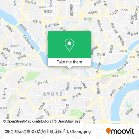 凯健国际健康会(瑞安山顶花园店) map
