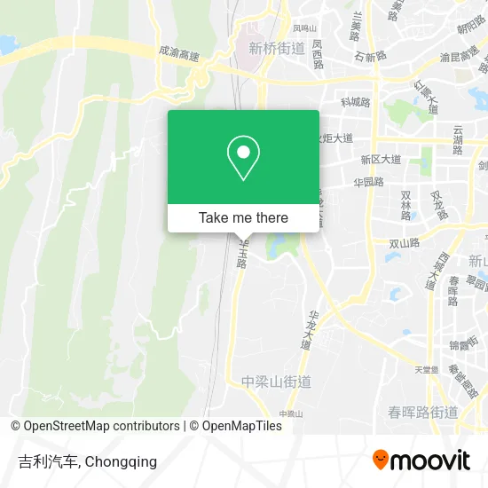 吉利汽车 map