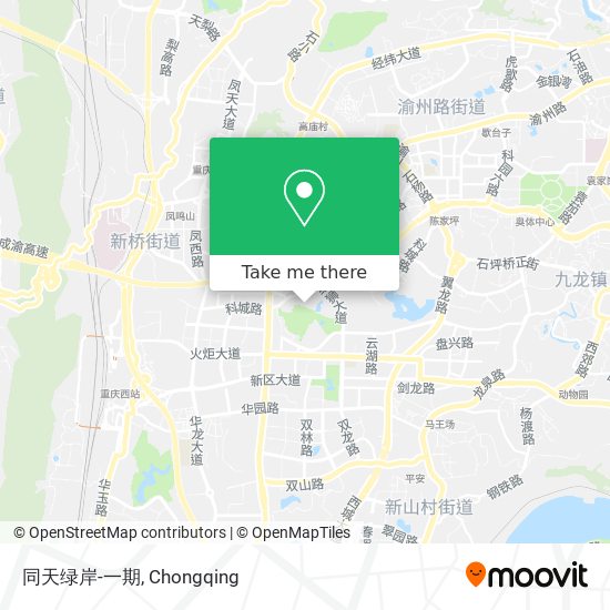 同天绿岸-一期 map