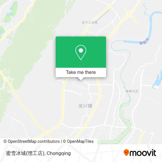 蜜雪冰城(理工店) map