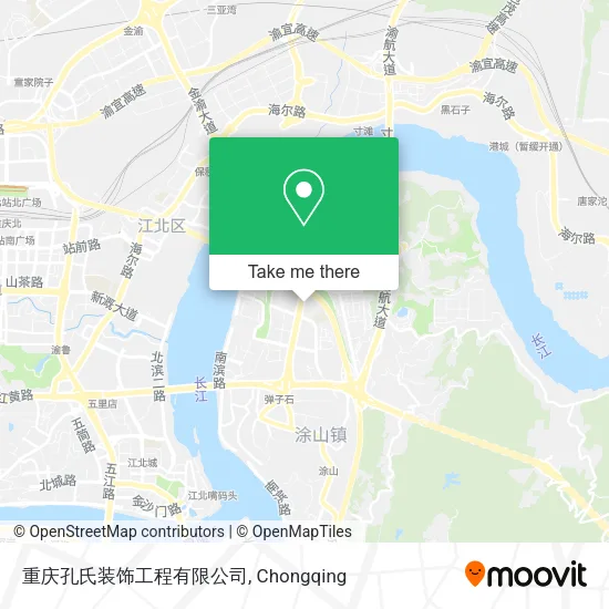 重庆孔氏装饰工程有限公司 map