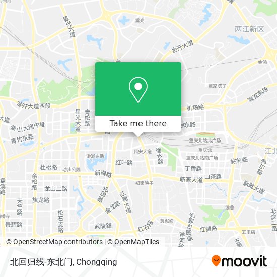 北回归线-东北门 map