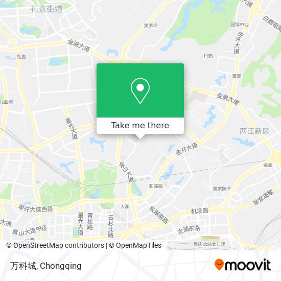 万科城 map