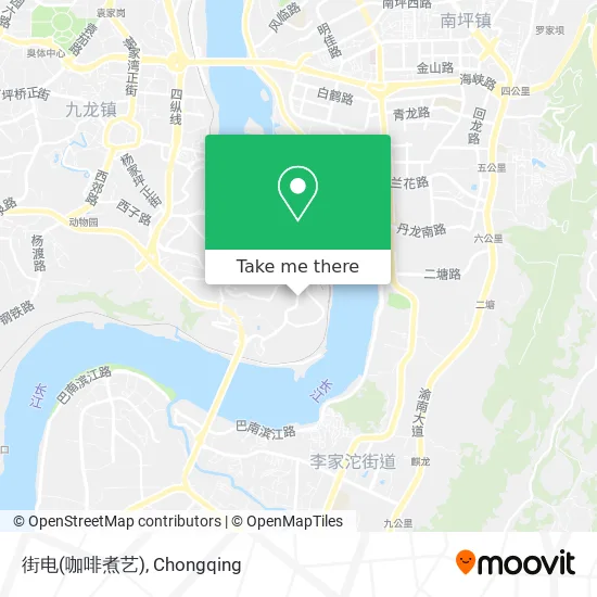 街电(咖啡煮艺) map