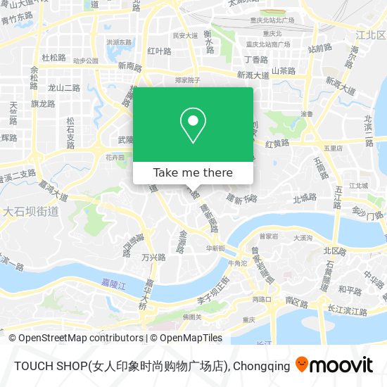 TOUCH SHOP(女人印象时尚购物广场店) map