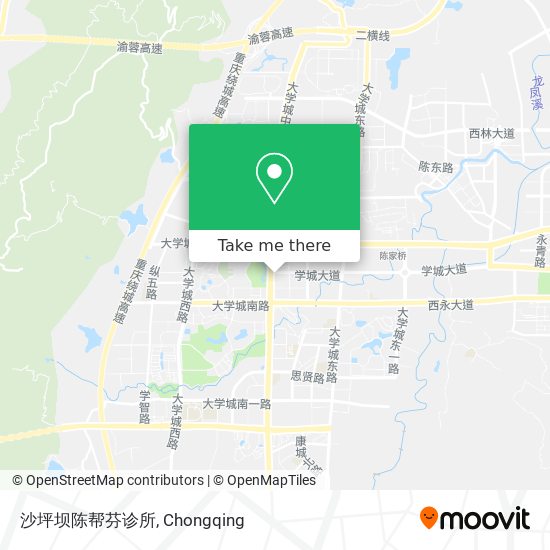 沙坪坝陈帮芬诊所 map