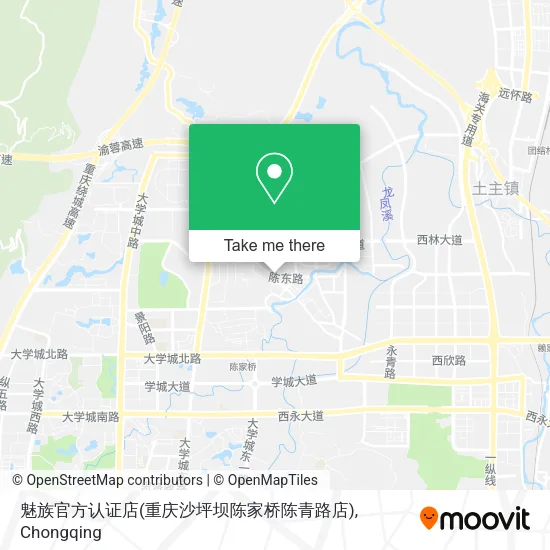 魅族官方认证店(重庆沙坪坝陈家桥陈青路店) map