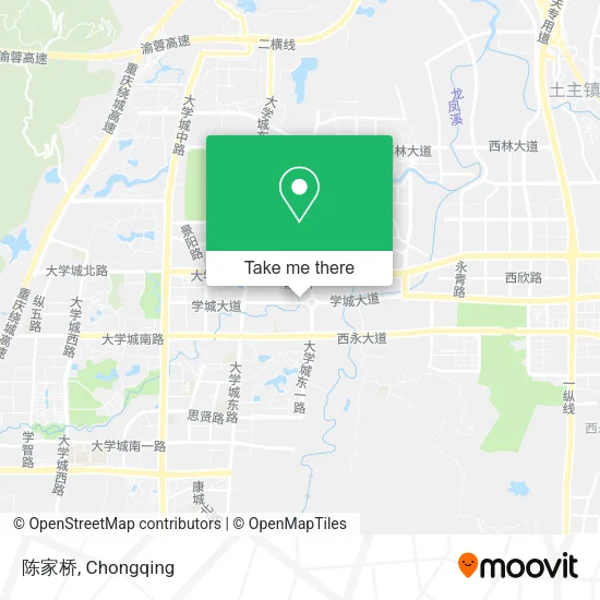 陈家桥 map