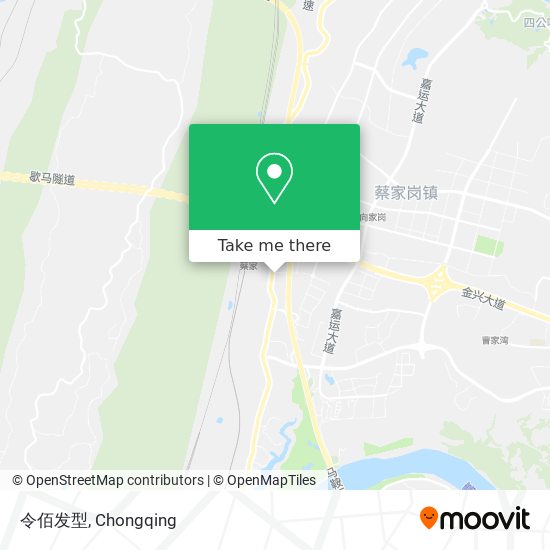 令佰发型 map
