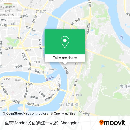 重庆Morning民宿(两江一号店) map