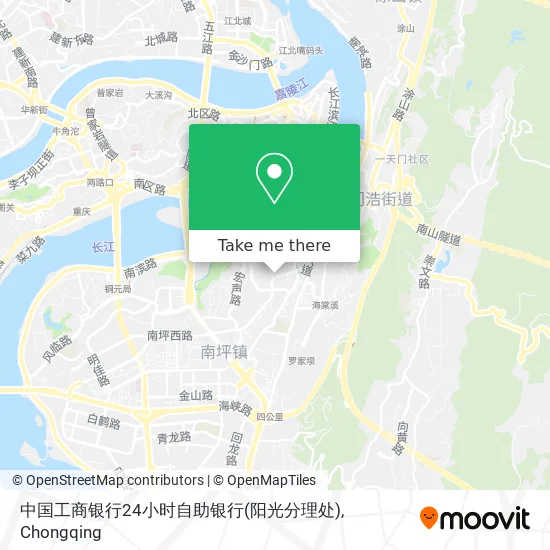 中国工商银行24小时自助银行(阳光分理处) map