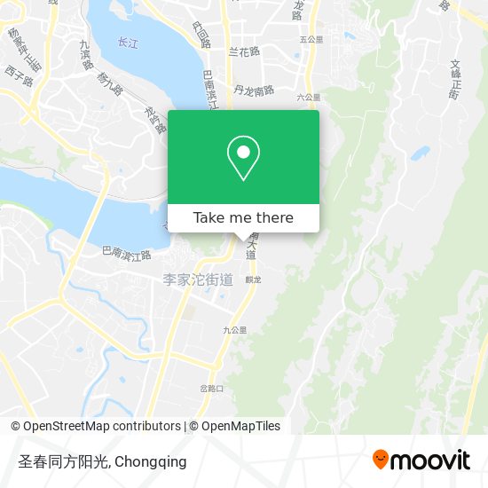 圣春同方阳光 map