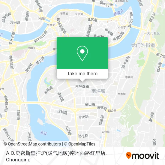 A.O.史密斯壁挂炉(暖气地暖)南坪西路红星店 map