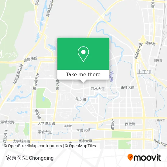 家康医院 map