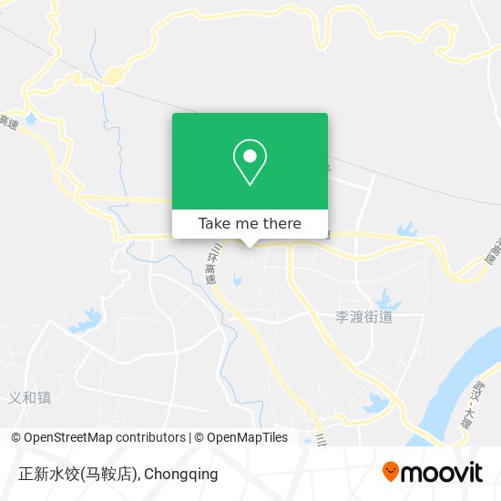正新水饺(马鞍店) map