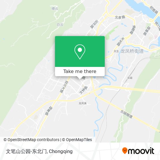 文笔山公园-东北门 map