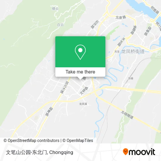 文笔山公园-东北门 map