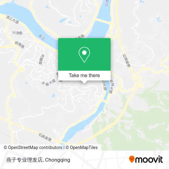 燕子专业理发店 map