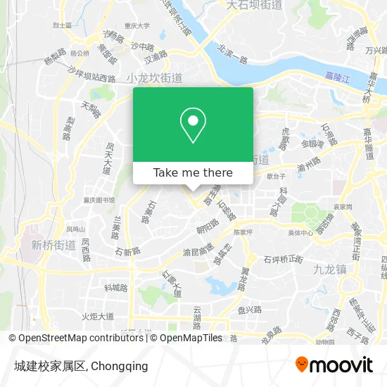 城建校家属区 map