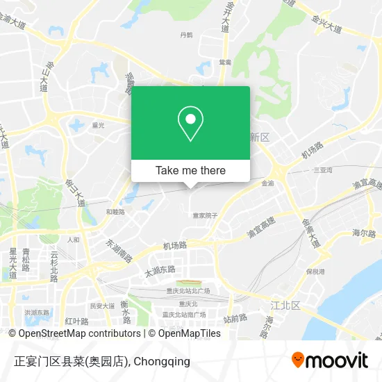 正宴门区县菜(奥园店) map