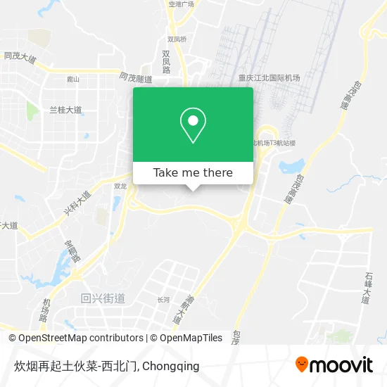 炊烟再起土伙菜-西北门 map