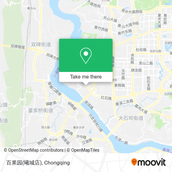 百果园(曦城店) map