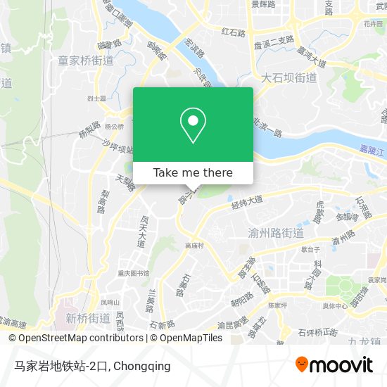 马家岩地铁站-2口 map