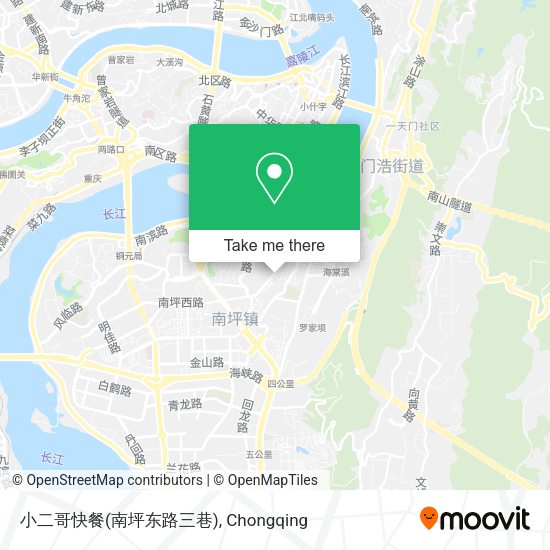 小二哥快餐(南坪东路三巷) map