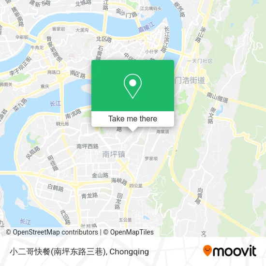 小二哥快餐(南坪东路三巷) map