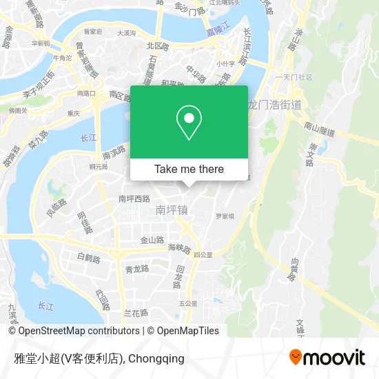 雅堂小超(V客便利店) map