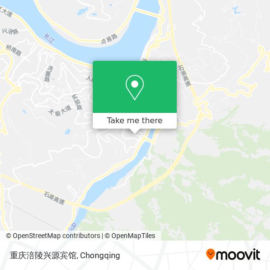 重庆涪陵兴源宾馆 map