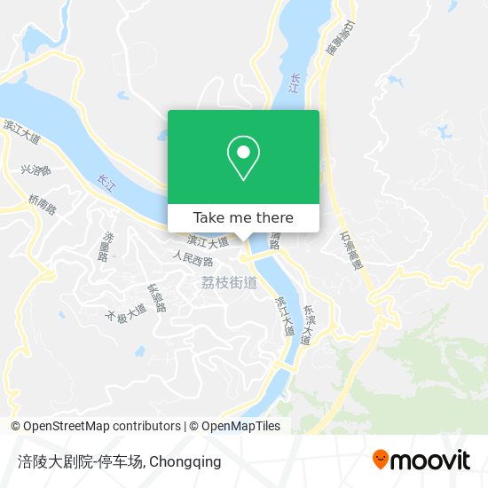 涪陵大剧院-停车场 map
