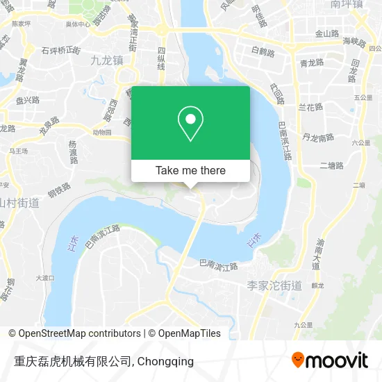 重庆磊虎机械有限公司 map