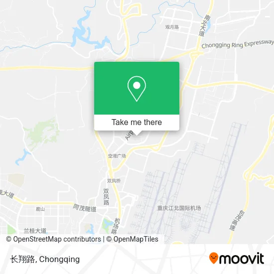 长翔路 map