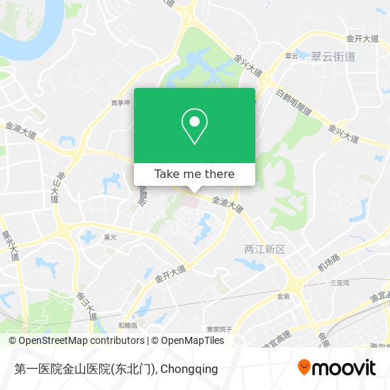 第一医院金山医院(东北门) map