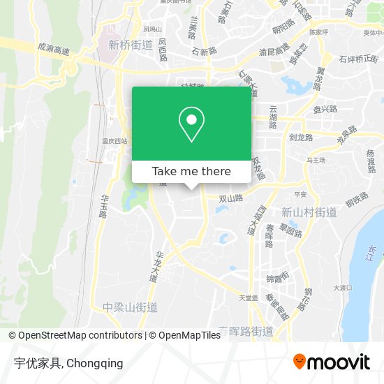 宇优家具 map