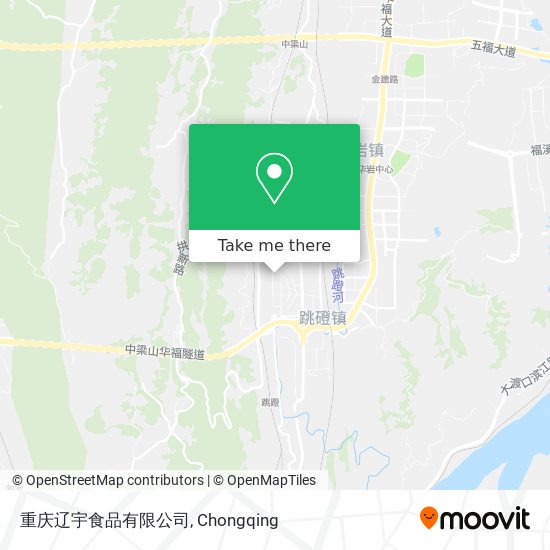 重庆辽宇食品有限公司 map