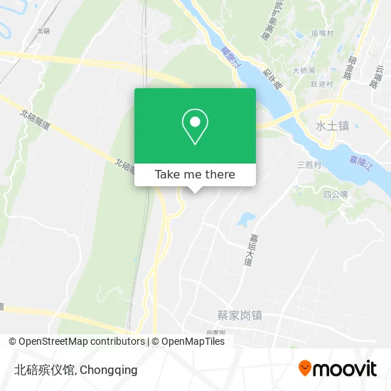 北碚殡仪馆 map