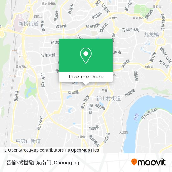 晋愉·盛世融-东南门 map