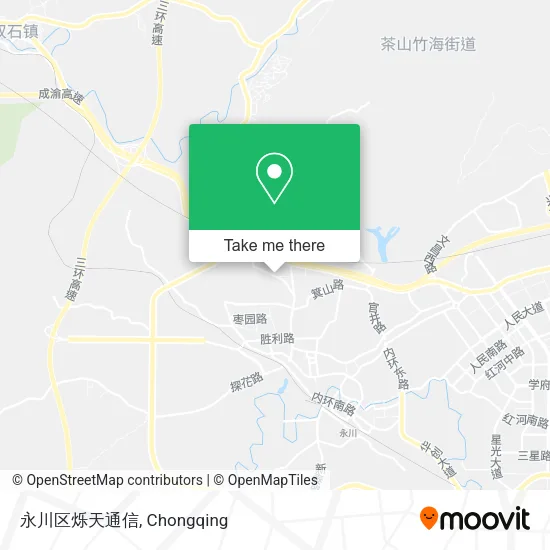 永川区烁天通信 map