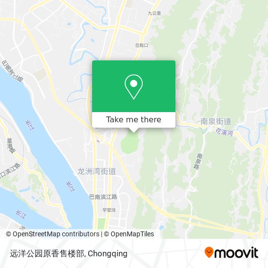 远洋公园原香售楼部 map