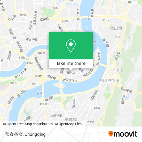 蓝鑫茶楼 map