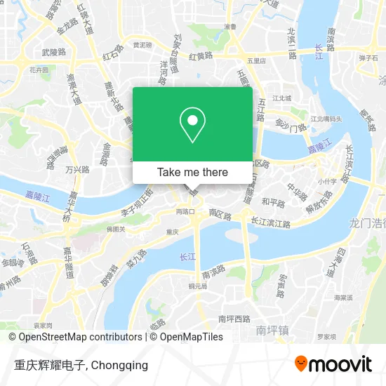 重庆辉耀电子 map