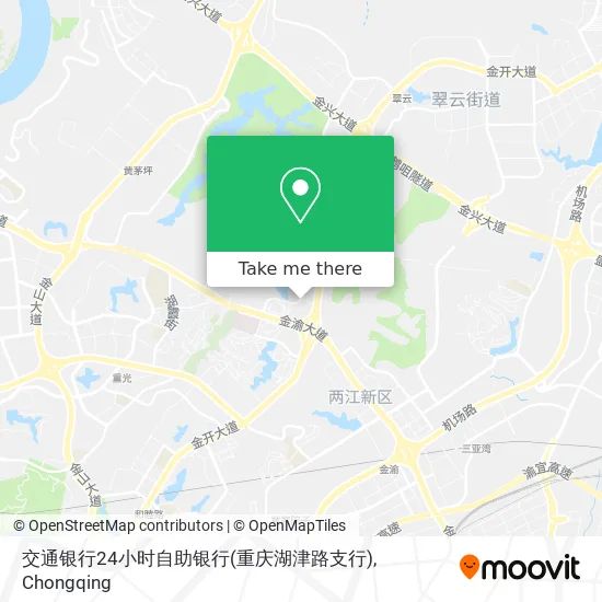 交通银行24小时自助银行(重庆湖津路支行) map