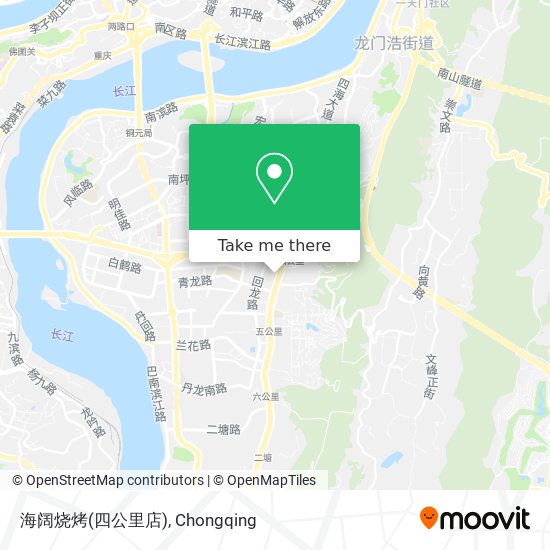 海阔烧烤(四公里店) map