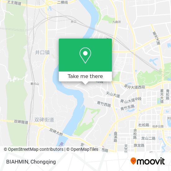 BIAHMIN map